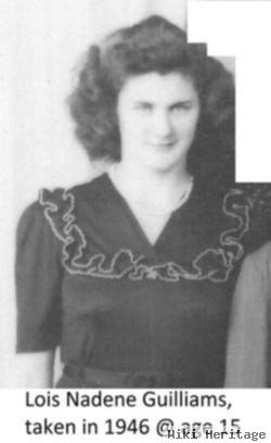 Lois Nadene Guilliams Robison