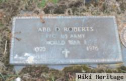 Abb D Roberts