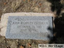 John Riddley Freeman