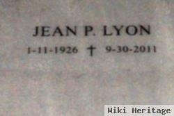 Jean P Lyon