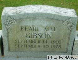 Pearl Mae Boggs Gibson