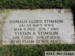 Donald Lloyd Stimson