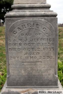 Carrie C Jeffries