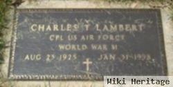 Charles T. Lambert