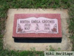 Bertha Omega Bradshaw Groomes