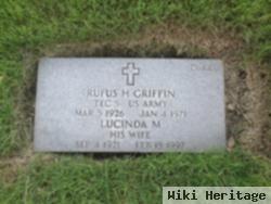 Rufus H Griffin