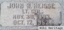 Ltc John W Heisse