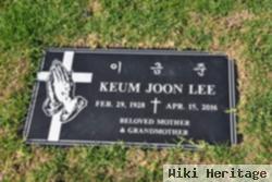 Keum Joon Lee