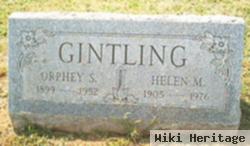 Orphey Samuel Gintling