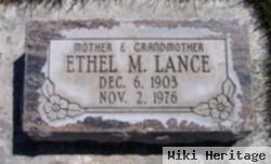 Ethel M Lance