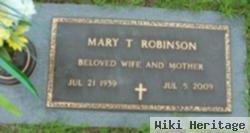 Mary T Tucker Robinson