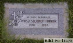 Pansy Solomon Farrar