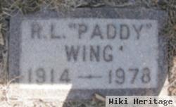 Raymond L "paddy" Wing