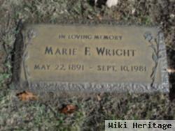 Marie F Wright