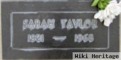 Sarah Taylor