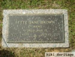 Bette Jane Brown