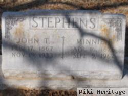 John T Stephens