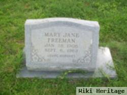 Mary Jane Freeman