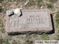 Milam Freeman