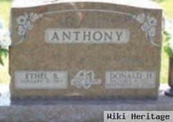 Donald H "don" Anthony