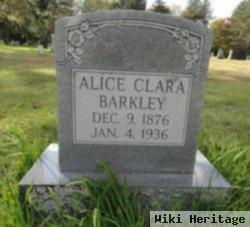 Alice Clara White Barkley