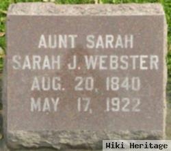 Sarah J. Webster