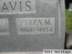 Eliza M Buttry Davis