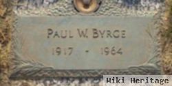 Paul Willard Byrge