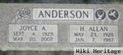 H Allan Anderson