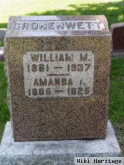 William M Cronenwett