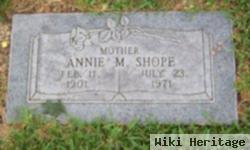 Annie M. Shope