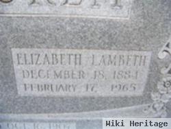 Elizabeth Clara Lambeth Bethurem