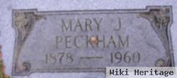 Mary Jen Davis Peckham