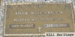 Anna Lee Wooten Holbrook