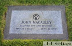 John M. Macauley