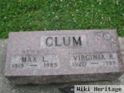 Virginia R Clum