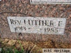 Rev Luther F Parker