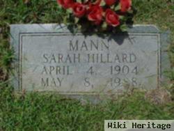 Sarah Mann Hillard