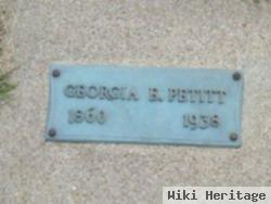 Georgia E Thurston Pettit