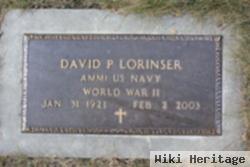 David P Lorinser