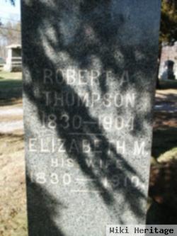 Robert A. Thompson