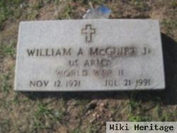 William A Mcguirt, Jr