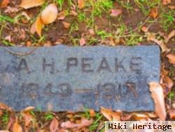 A. H. Peake