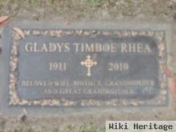 Gladys Timboe Rhea