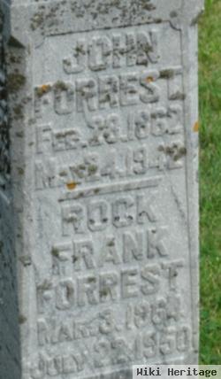 Rock Frank Forrest