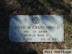 Lloyd M Crutchfield