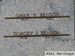 Dorcey Isabelle Keesor Benson