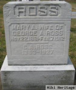 Mary Agnes "mamie" Milligan Ross