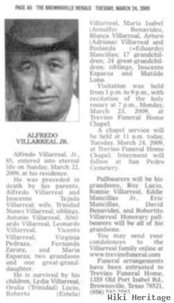 Alfredo T Villarreal, Jr