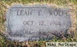 Leah E. Monroe Wolfe